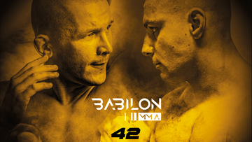 Gładkowicz vs Zając w walce wieczoru gali Babilon MMA 42 w Żyrardowie