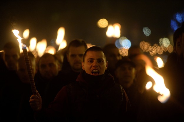 Marsz profaszystowski w Bukareszcie