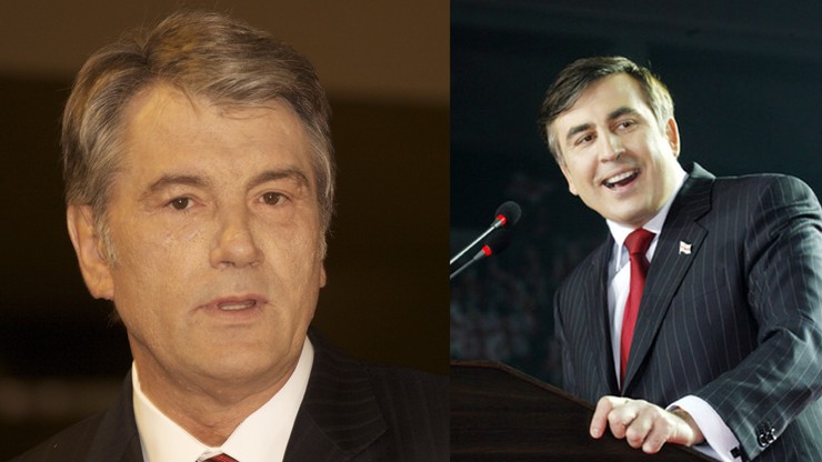 Juszczenko i Saakaszwili gośćmi programu "Prawy do Lewego". Start o godz. 20:00