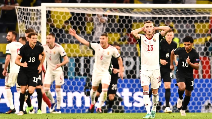 Euro 2020: Niemcy - Węgry. Cztery gole i awans piłkarzy Loewa