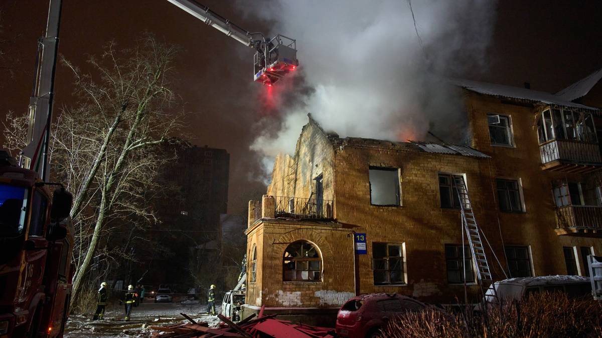 Rosyjski atak na Kijów i Charków. Dron uderzył w sanatorium dla dzieci