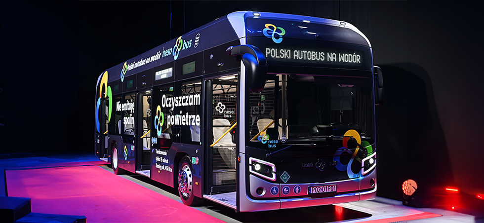 26 autobusów wodorowych NesoBus od Grupy Polsat Plus i ZE PAK będzie jeździło w Chełmie