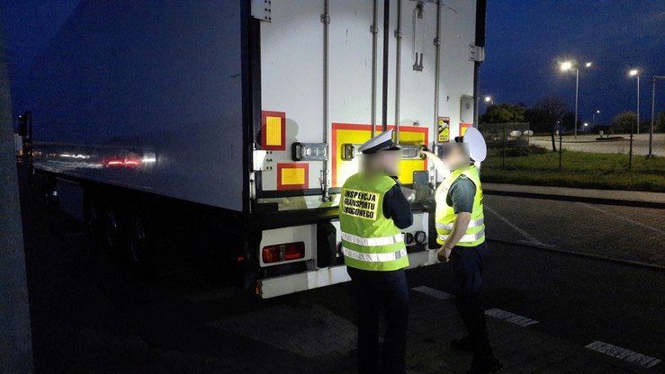 The vehicle was inspected on the Wielkopolska section of the A2 road 