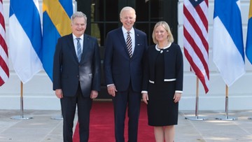 Szwecja i Finlandia w NATO? Biden: spełniają wszystkie kryteria
