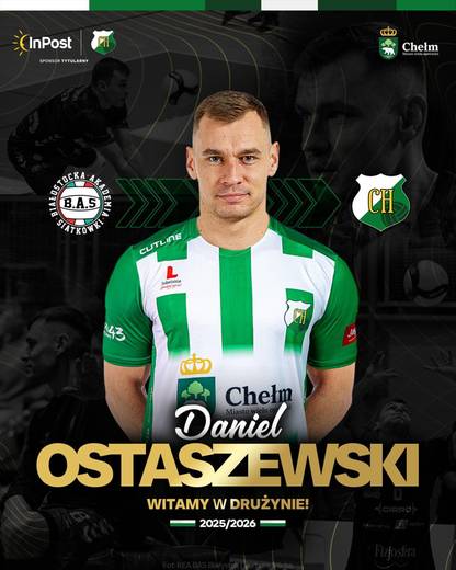 InPost ChKS Chełm - skład na nowy sezon 2025/2026. Siatkarze, trener, transfery