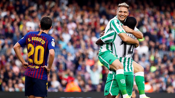 Koncert Betisu i siedem goli na Camp Nou! Barcelona na deskach