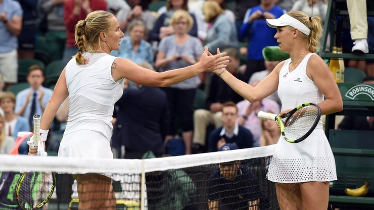 Wimbledon: Kuzniecowa lepsza od Wozniacki w 1. rundzie