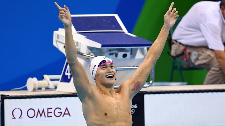 Rio 2016: Sun Yang zdobył złoto na 200 m stylem dowolnym