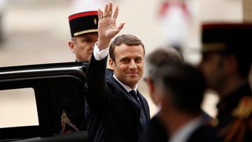 Macron uroczyście objął urząd prezydenta Francji