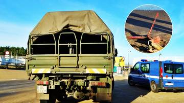 Szczątki drona na plaży w Ustce. Jest komunikat wojska