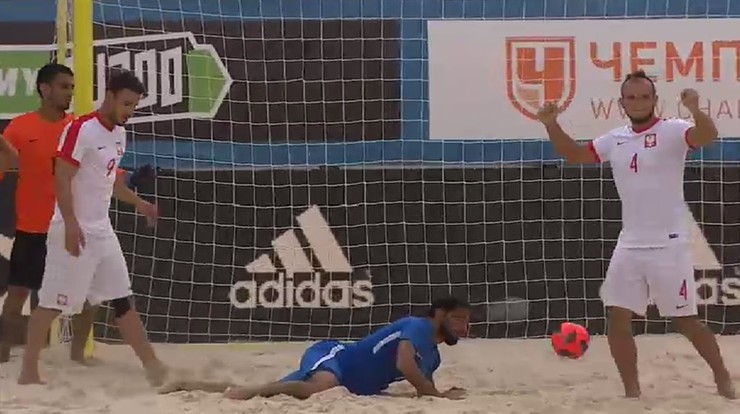 El. MŚ w beach soccerze: Wysoka wygrana Polski na zakończenie turnieju