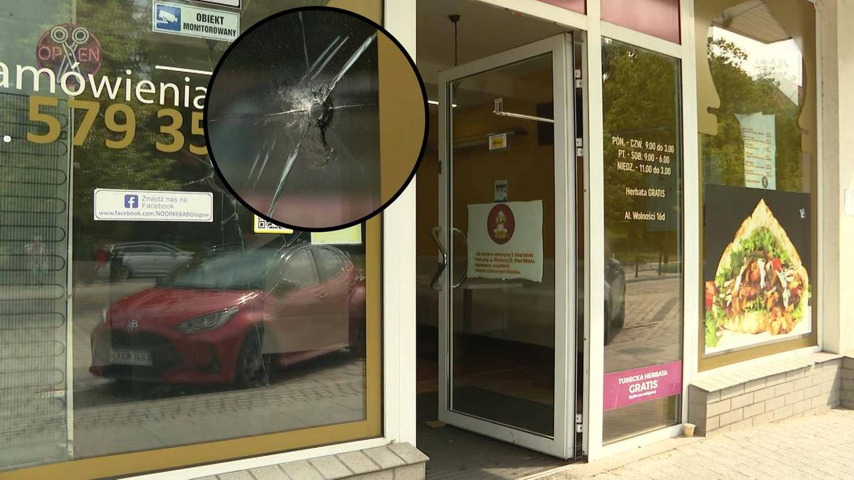 Najpierw maczety, potem strzały. Kebab w Głogowie celem napastników