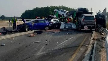 Śmiertelny wypadek na A1. Autostrada zablokowana 