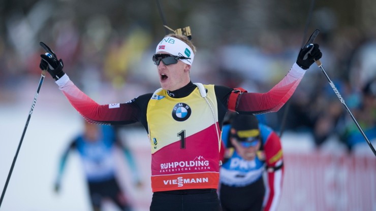 PŚ w biathlonie: Boe nie zwalnia tempa. Dziesiąta wygrana Norwega w sezonie