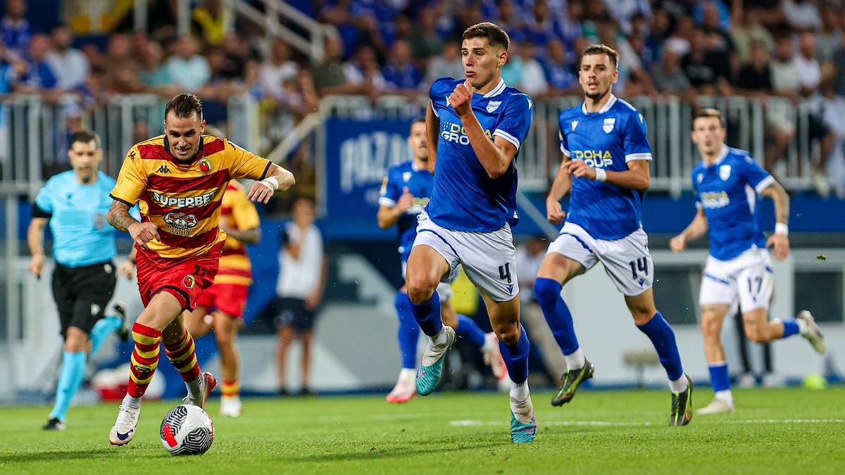 Tak wyglądał pierwszy mecz FK Novi Pazar - Jagiellonia Białystok (SKRÓT)