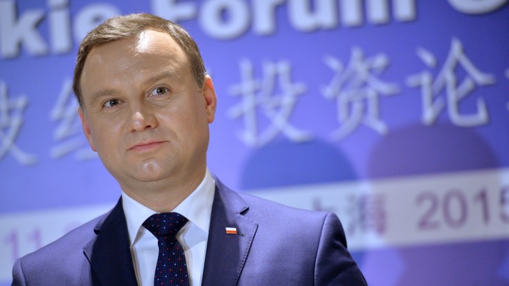 Prezydent Duda: Polska liczy na wzmocnienie relacji gospodarczych z Chinami