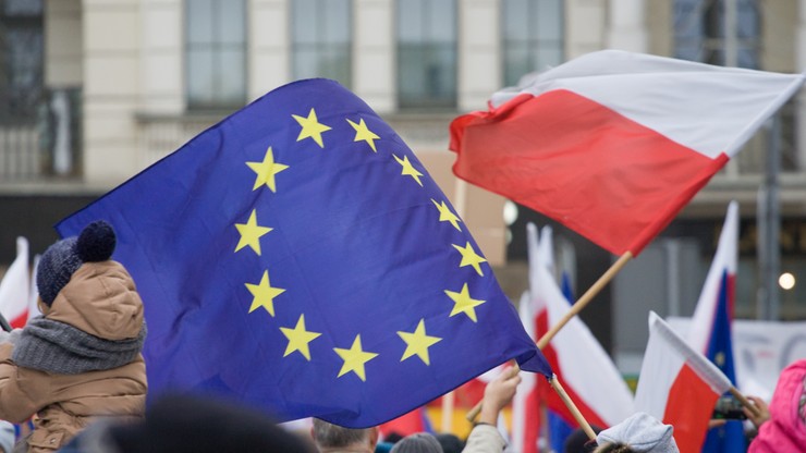 Polacy "zakochani" w UE. Mieszkańcy innych krajów członkowskich bardziej sceptyczni