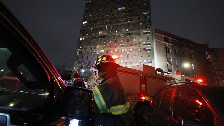 USA. Uszkodzony grzejnik przyczyną pożaru w Nowym Jorku