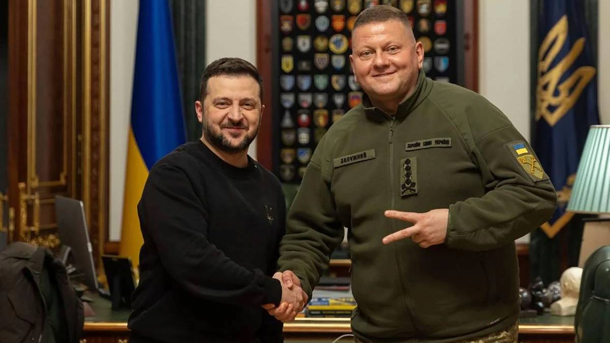 Zełenski, Załużny i wybory na Ukrainie. "Bracie, ale przemyśl to jeszcze raz"