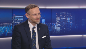 Zbigniew Bogucki w "Gościu Wydarzeń". Ogląda od g. 19:15