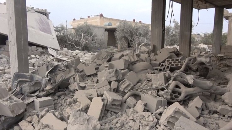 18 zabitych, dziesiątki rannych w eksplozji w mieście Idlib