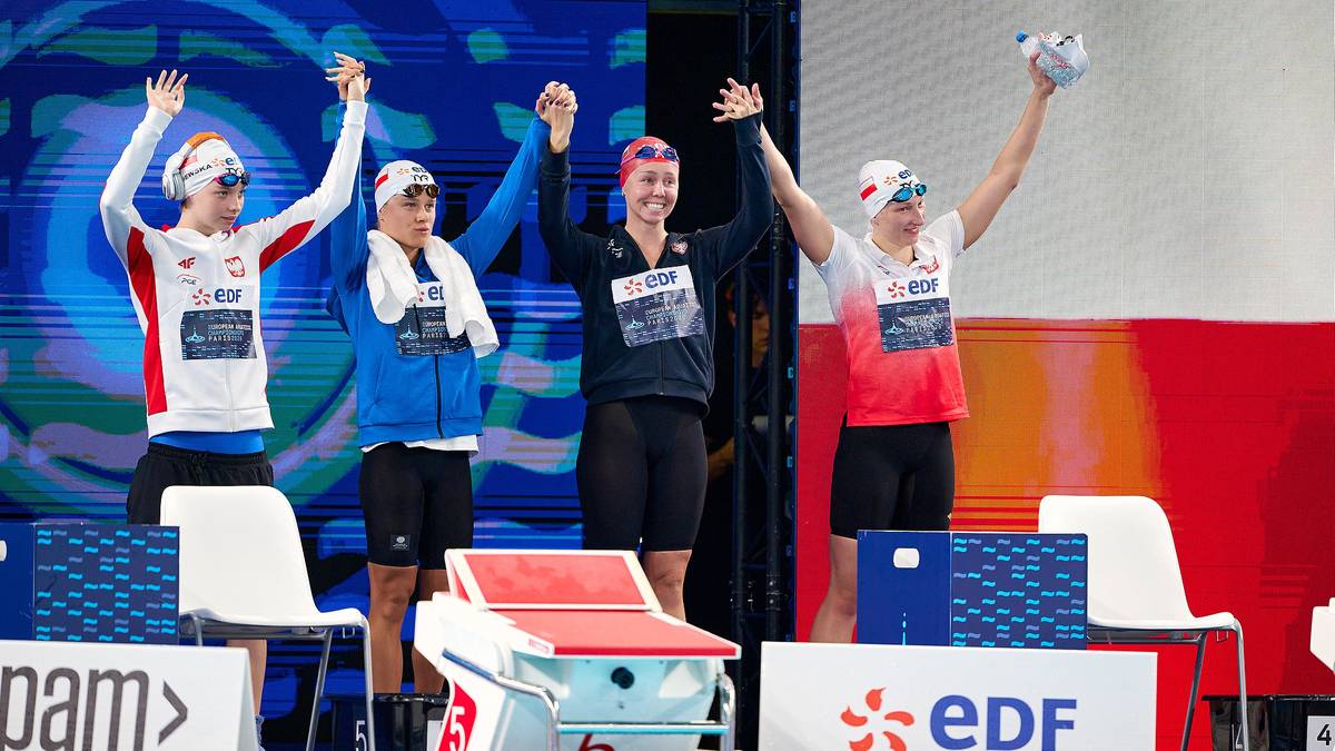 ME w pływaniu: Polska sztafeta 4x200 m na 7. miejscu, bez finałów Piskorskiej i Kałusowskiego