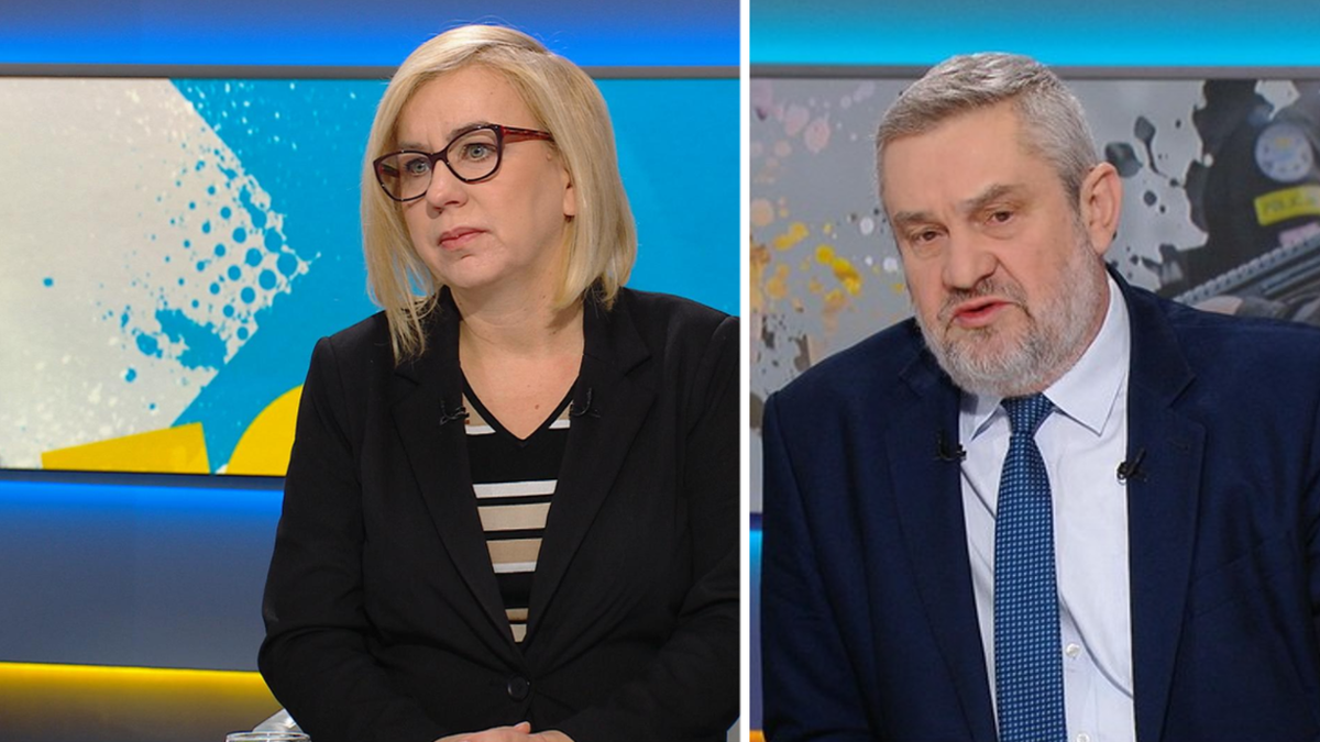 P. Hennig-Kloska i J. K. Ardanowski w programie "Gość Wydarzeń" Polsat News