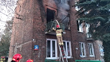 Tragiczny pożar w Warszawie. Strażacy znaleźli zwłoki