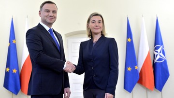 Mogherini: Polska jest silnym członkiem rodziny UE. Szefowa unijnej dyplomacji z wizytą w Polsce
