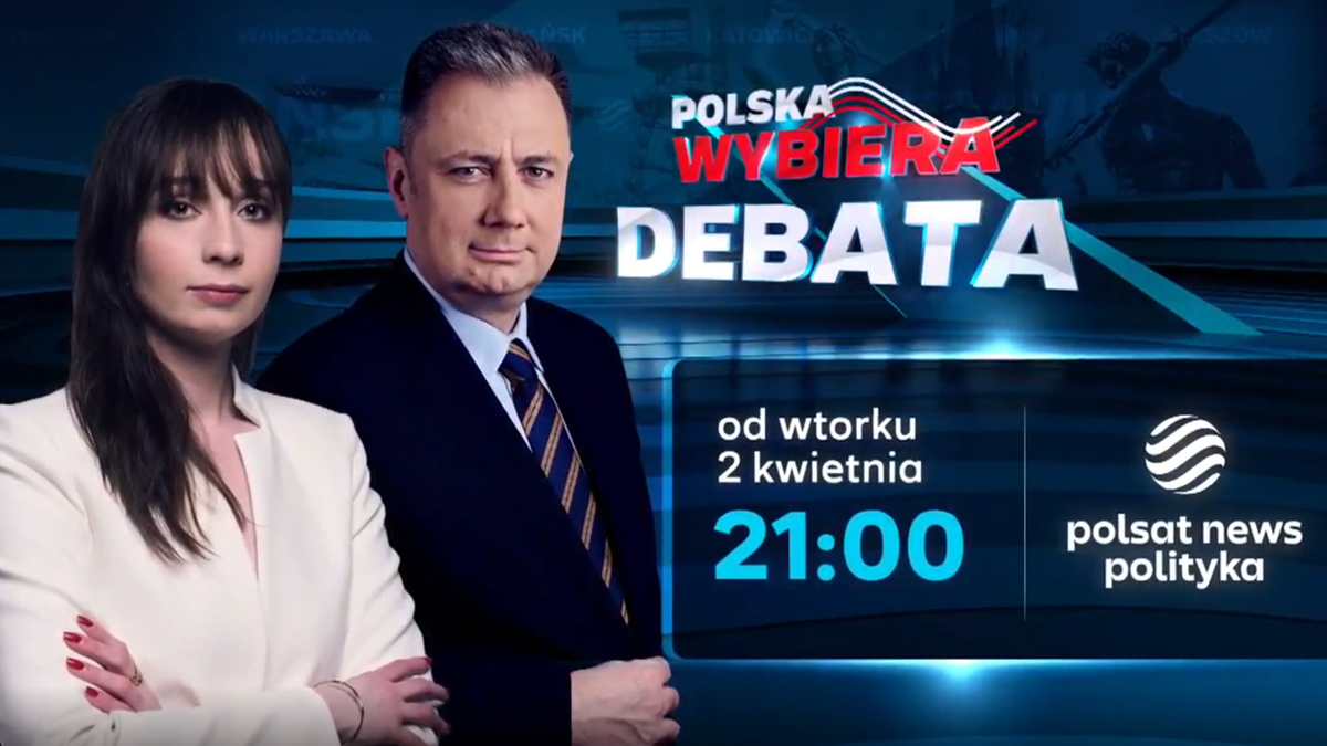 Wybory samorządowe 2024. "Polska Wybiera - Debata" w Polsat News Polityka