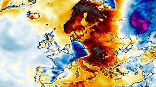 29-06-2022 05:56 Potworny żar płynie z Sahary aż do Arktyki. Na północnych krańcach Skandynawii ludzie się smażą