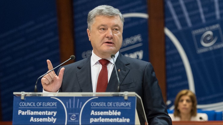 Poroszenko apeluje do Rady Europy o większą uwagę ws. Krymu i Donbasu