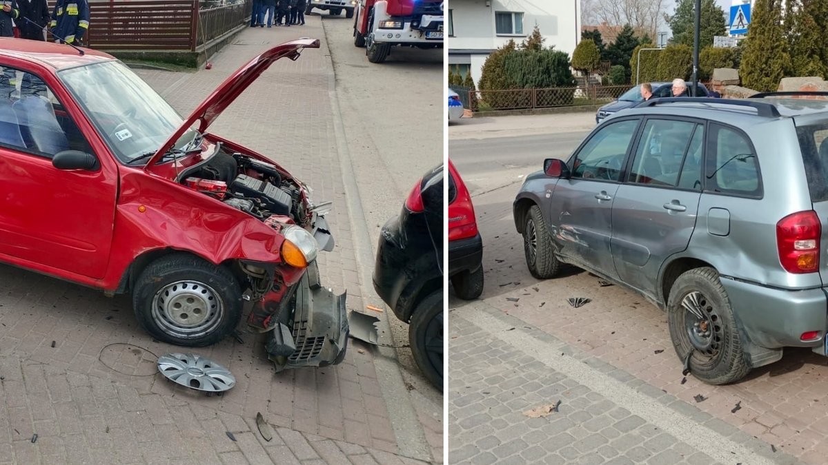 Przodkowo. Wypadek przed kościołem. 10-latek zabrany śmigłowcem LPR