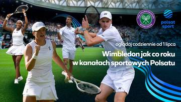 Wimbledon jak co roku w kanałach sportowych Polsatu