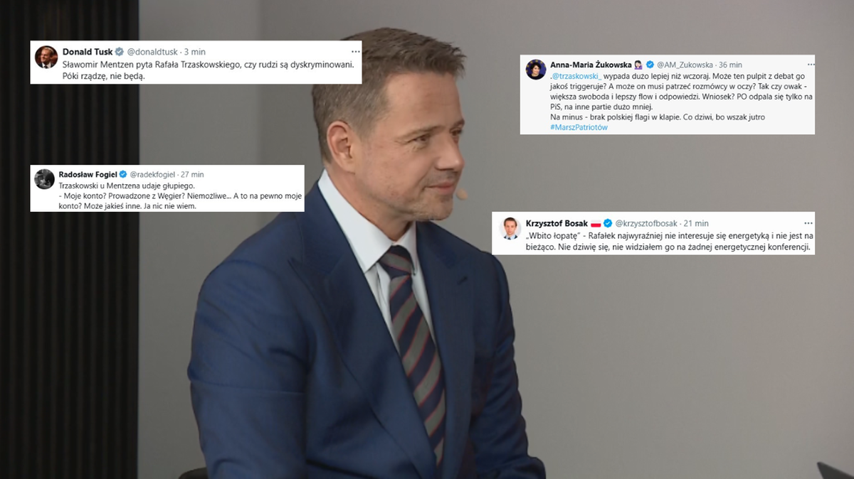 Fala komentarzy po rozmowie Trzaskowskiego z Mentzenem. Głos zabrał Donald Tusk