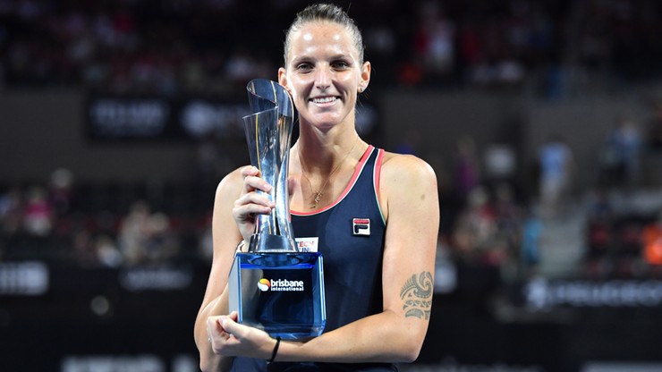 WTA w Brisbane: Wyszarpane zwycięstwo Pliskovej