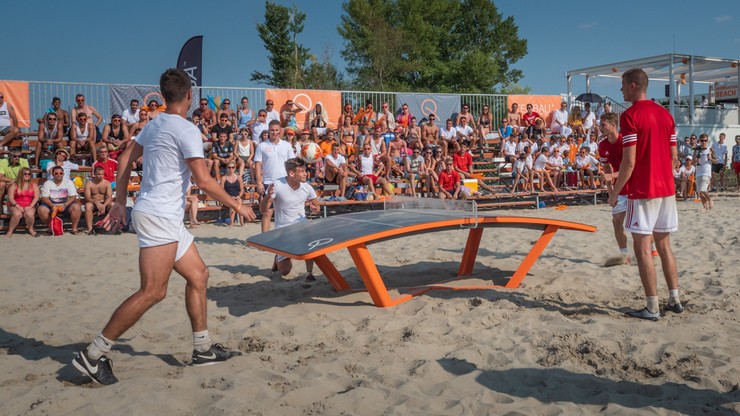 Plażowe Mistrzostwa Polski w Teqballu z udziałem znanych nazwisk