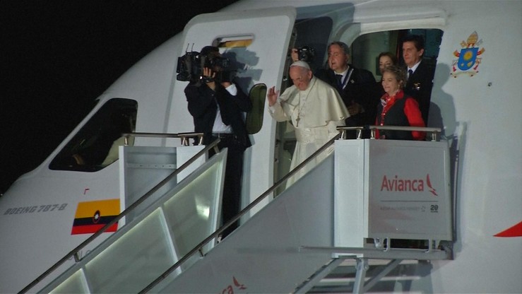 Na zakończenie wizyty w Kolumbii papież apelował o trwały pokój i pojednanie
