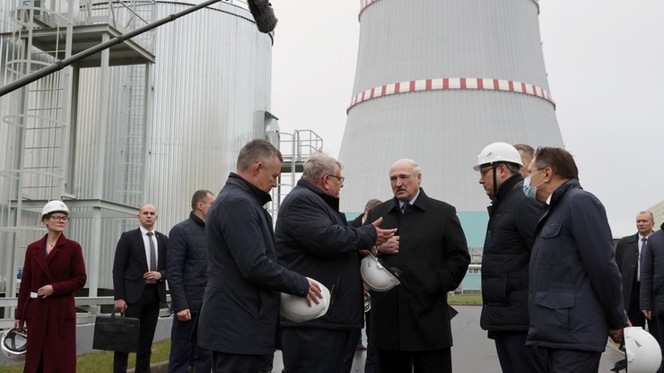 Otwarcie elektrowni atomowej na Białorusi. Łukaszenka mówił o Polsce i Litwie