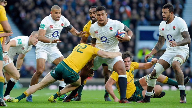 Reprezentacja Anglii w rugby trenuje MMA przed Pucharem Sześciu Narodów