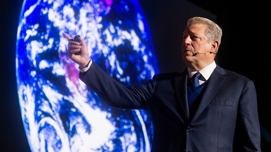 Al Gore podczas szczytu klimatycznego w Katowicach. Fot. Flickr / COP24 Official.