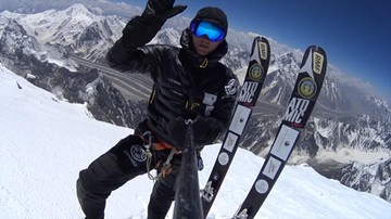 Kolejny wyczyn Bargiela. Zjechał na nartach ze szczytu Chan Tengri