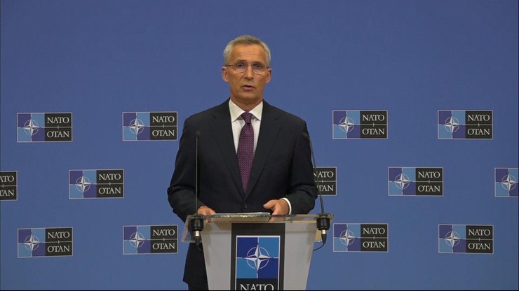 Wojna w Ukrainie. Stoltenberg na szczycie NATO: Rosja celowo wywołała kryzys