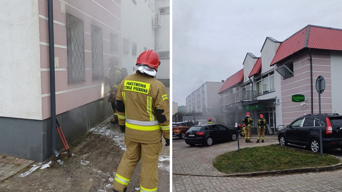 Zachodniopomorskie. W budynku żłobka w Koszalinie wybuchł pożarł. Ewakuowano kilkadziesiąt osób