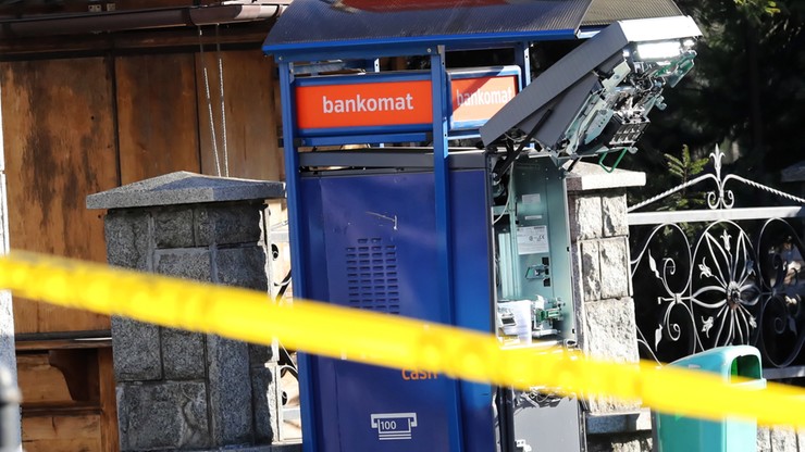 W nocy wysadzono bankomat koło sanktuarium na Krzeptówkach