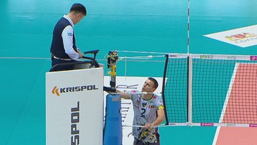 Kontrowersja w meczu PlusLigi! Czy to był blok i o co Mariusz Wlazły chciał zapytać arbitra? (WIDEO)