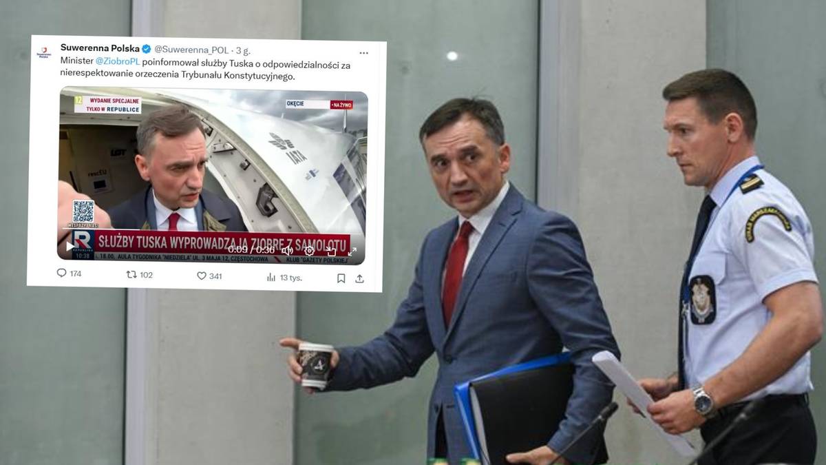 Pokazali zatrzymanie Zbigniewa Ziobry. Wiadomo, co powiedział policjantom