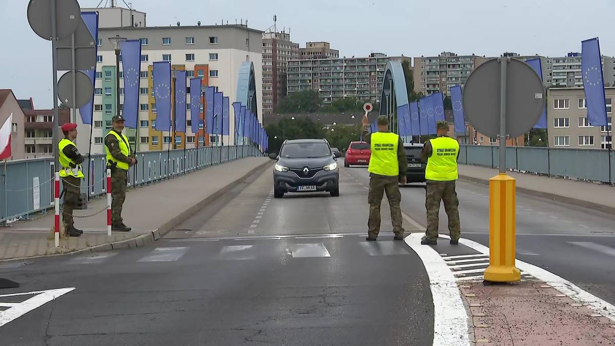 Niemiecki protest na granicy z Polską. "Marsz na rzecz otwartych granic"