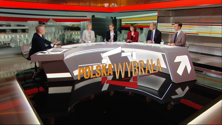 "Gomułka i Gierek nauczycielami PiS-u" vs "uchwały SN nie mogło być". Spór o sądy w "Polska Wybrała"