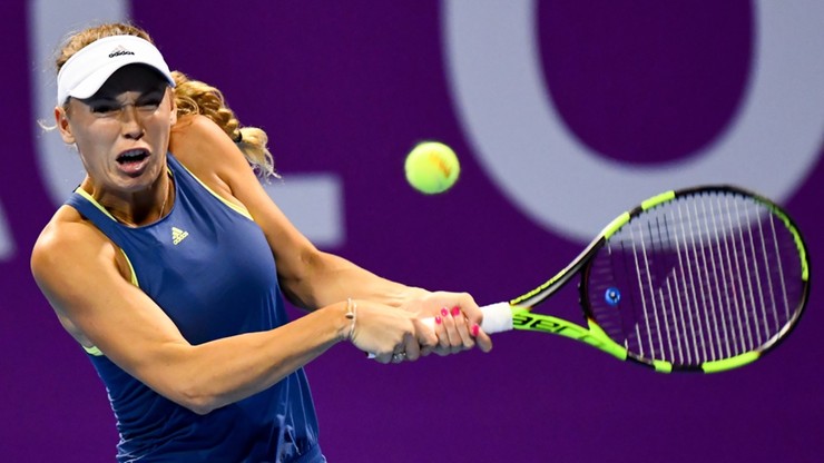 WTA w Dausze: Wozniacki odpadła w półfinale